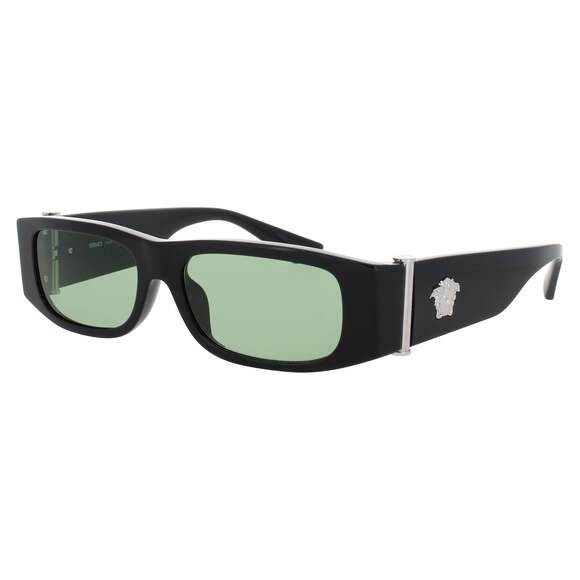 Versace 0VE4476U Women\'s Sunglasses GB1 BLACK/SILVER ACETATE